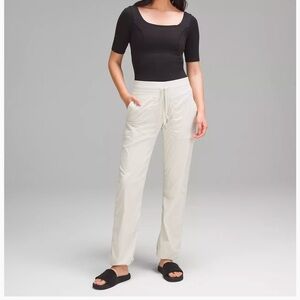 Lululemon Dance Studio Pants Mid Rise Bone
